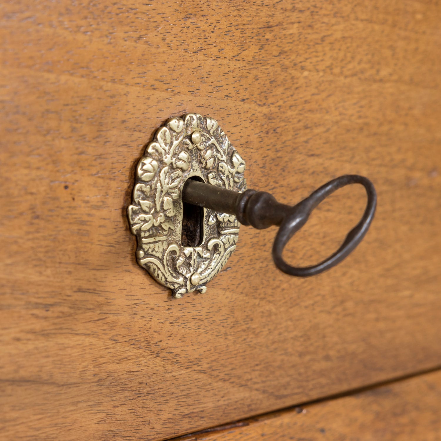 Early 19th Century French Louis XVI Style Walnut Three-Drawer Chest of Drawers or Commode