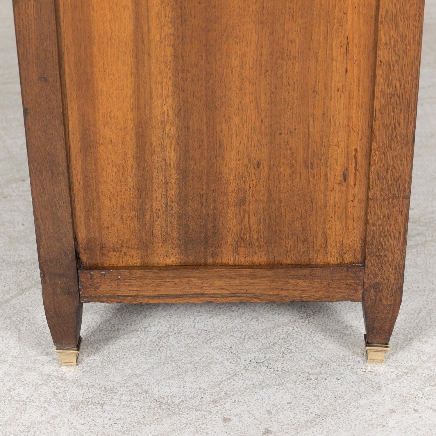 Early 19th Century French Louis XVI Style Walnut Three-Drawer Chest of Drawers or Commode