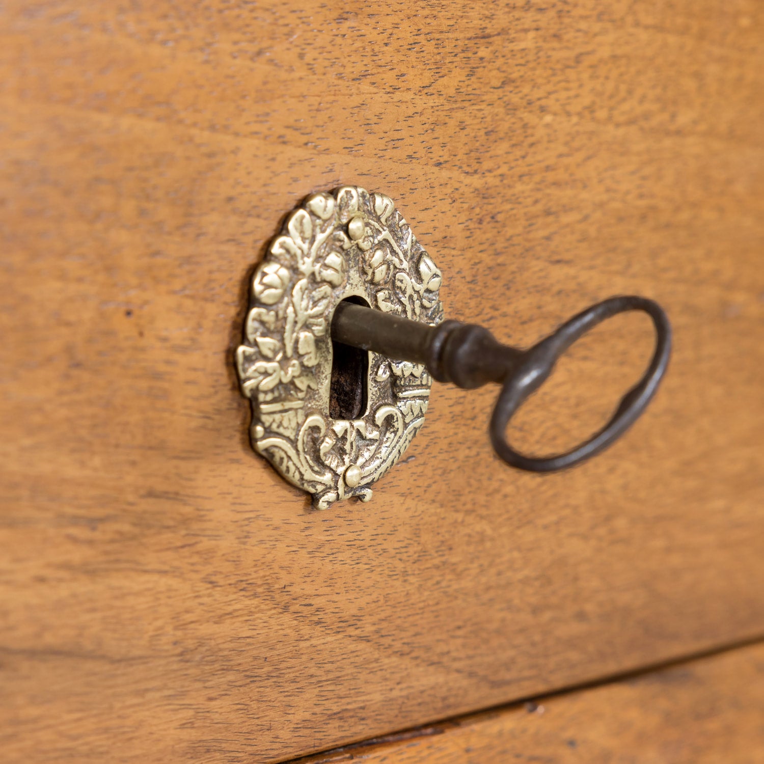 Early 19th Century French Louis XVI Style Walnut Three-Drawer Chest of Drawers or Commode