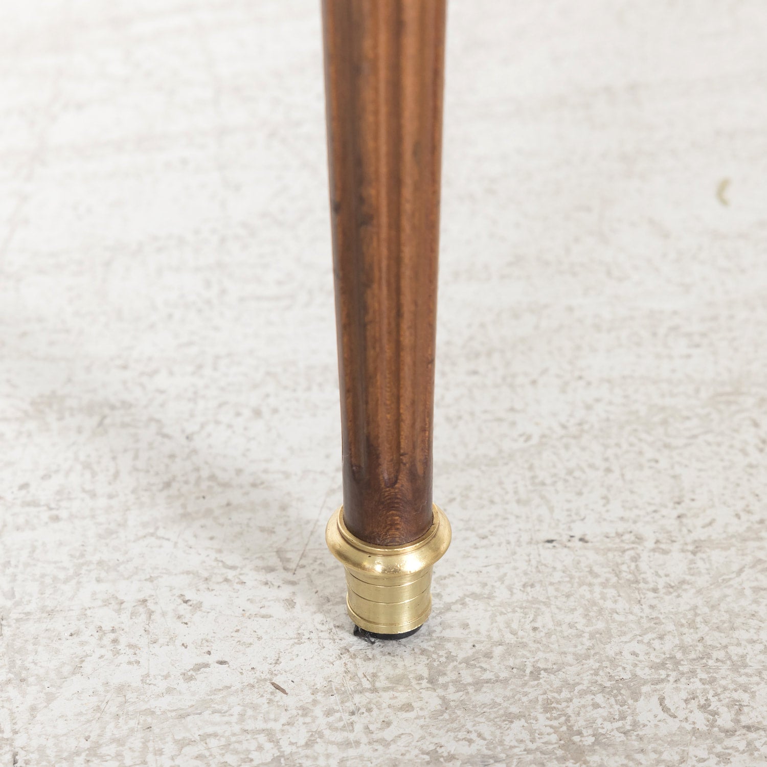 Pair of Early 20th Century French Louis XVI Style Maison Jansen Cherry Console Tables or Side Tables with Carrara Marble Tops and Drawers