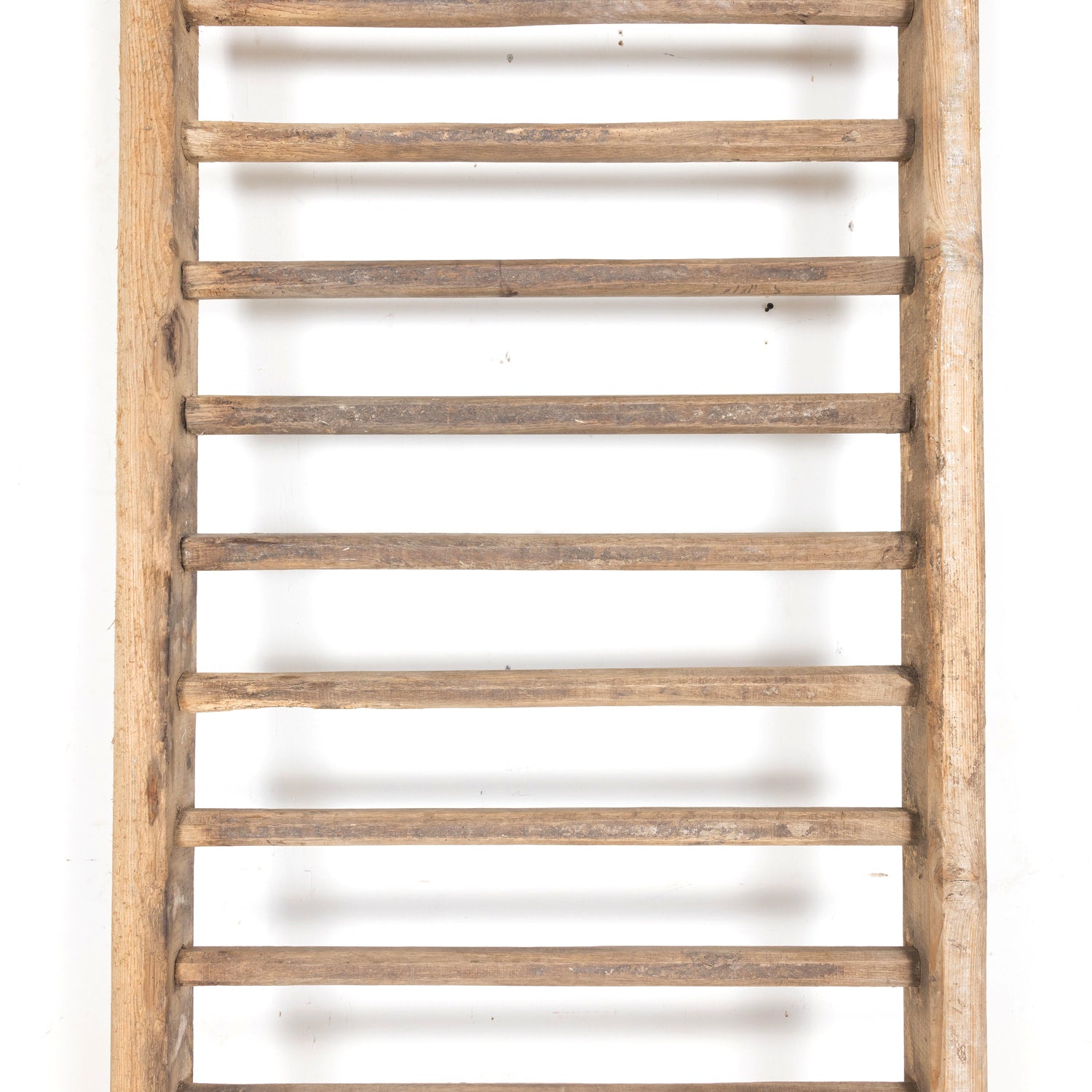 Large 19th Century French Oak Hay Ladder