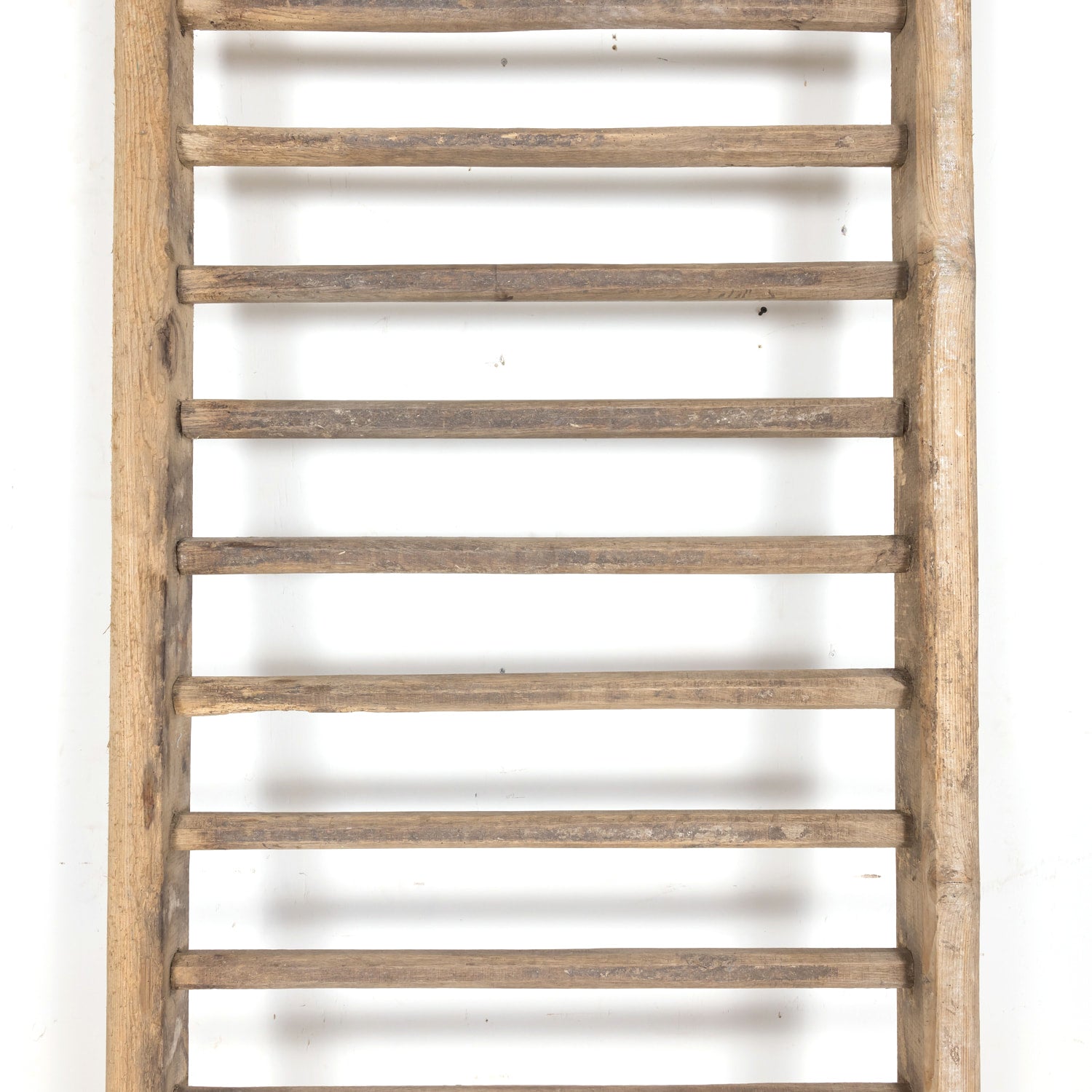 Large 19th Century French Oak Hay Ladder