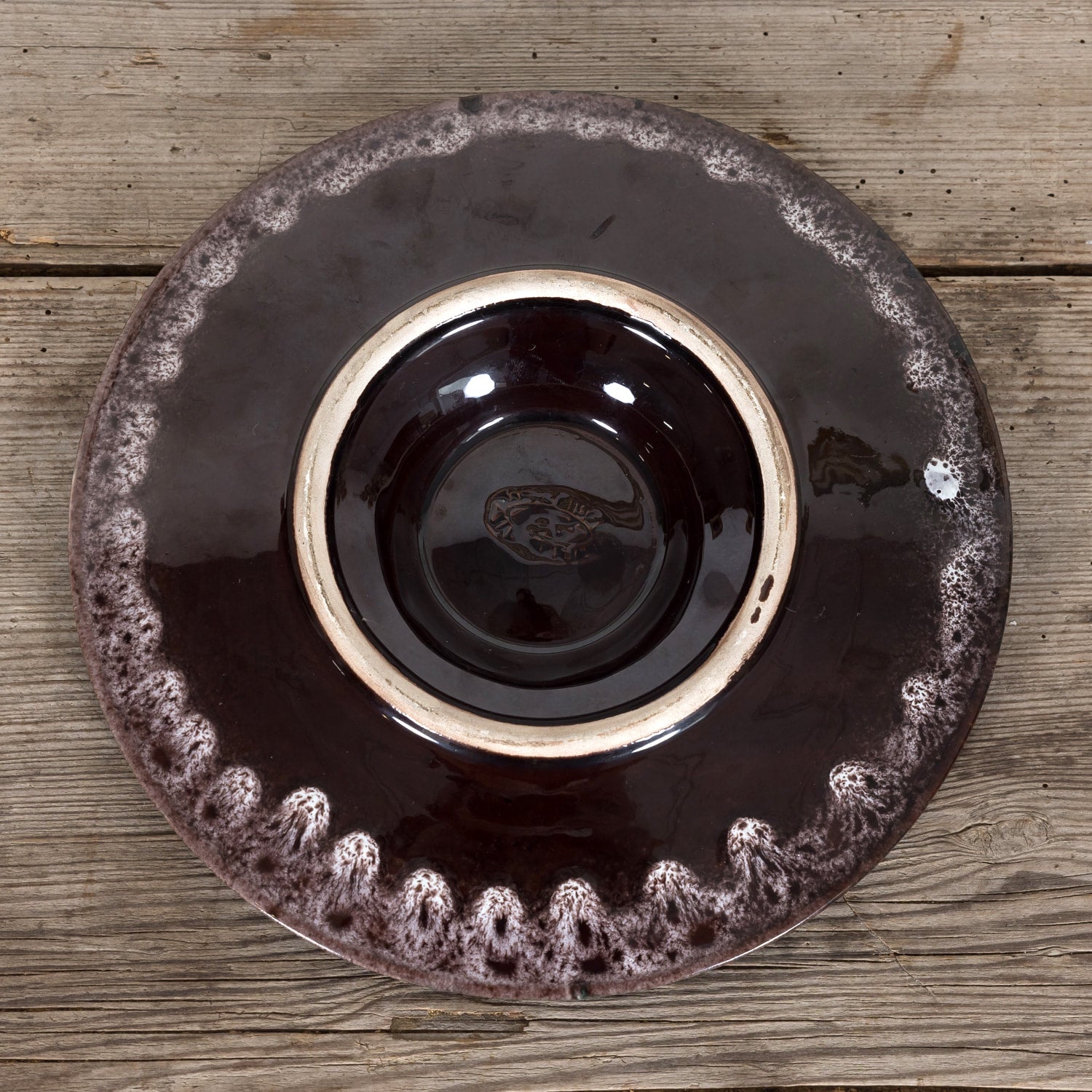 Vallauris Oyster Plates by Marius Giuge, Set of Six