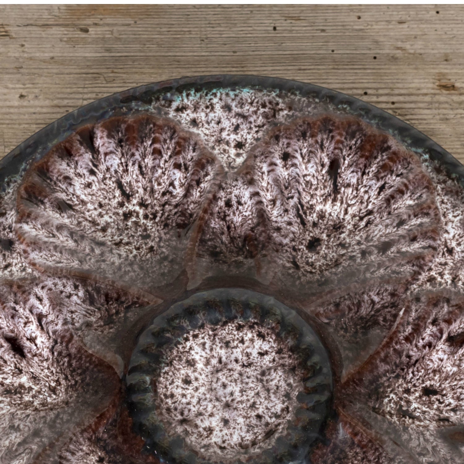 Vallauris Oyster Plates by Marius Giuge, Set of Six