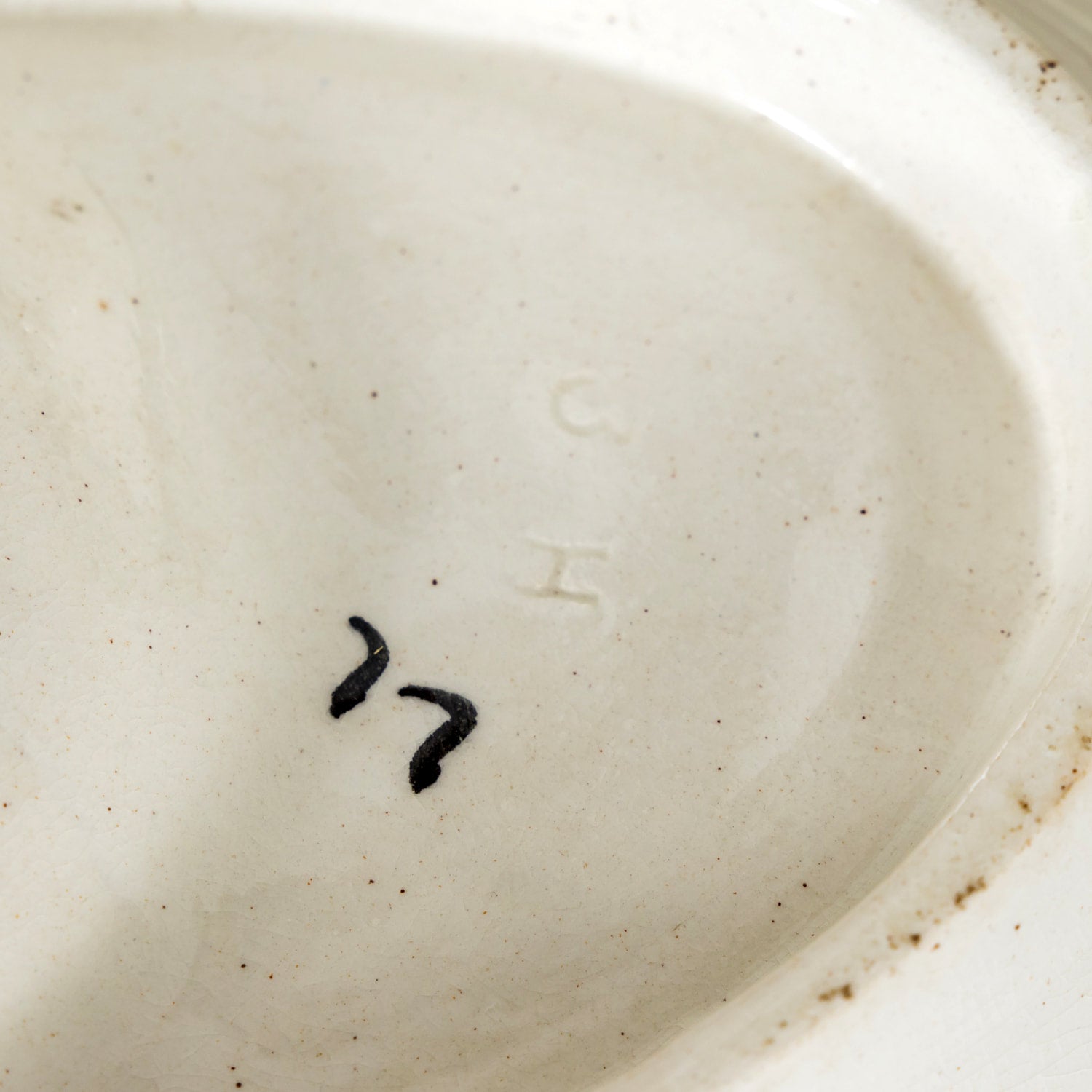 Set of Ten 19th Century French Art Nouveau Majolica Asparagus and Artichoke Plates with Master Server Dish or Platter