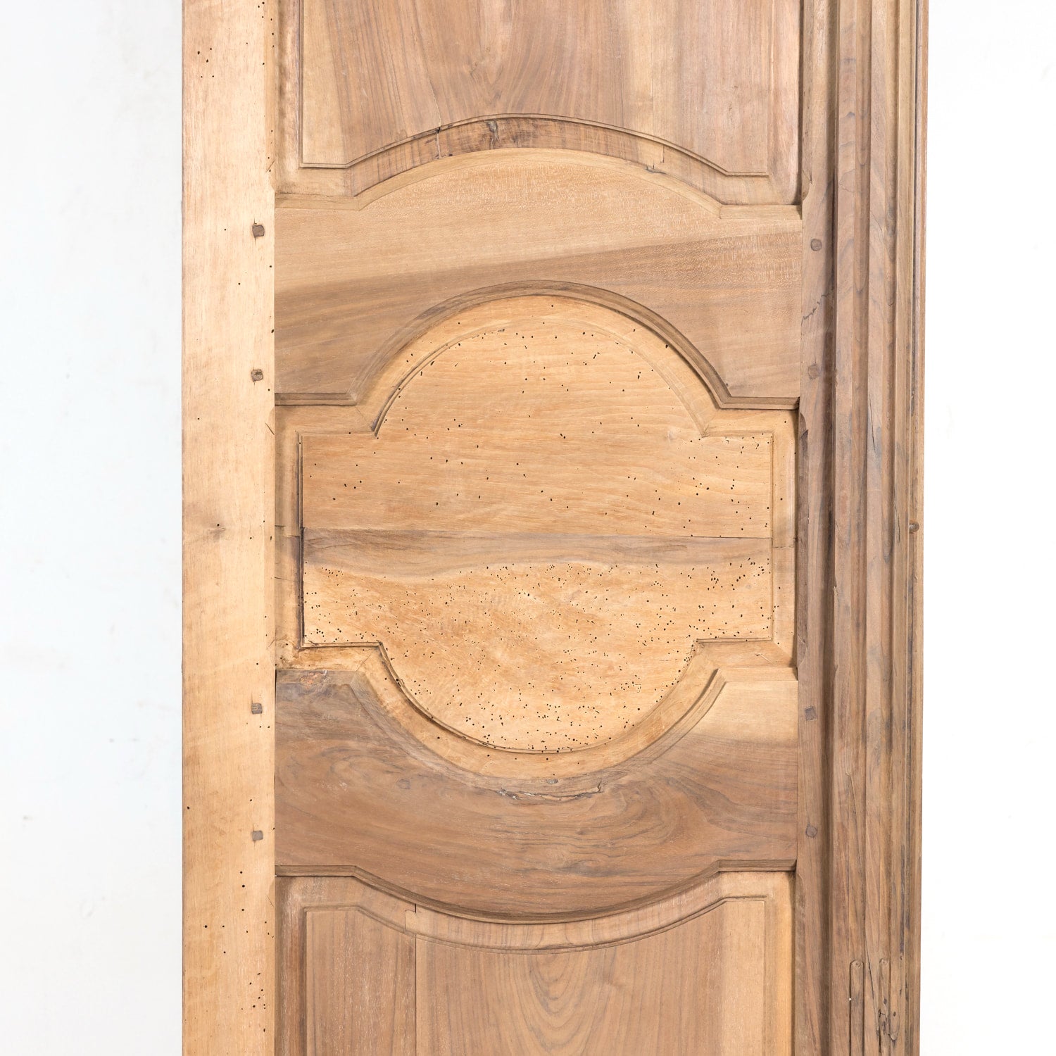 Exceptional 18th Century French Louis XV Period Bleached Walnut Lyonnaise Armoire