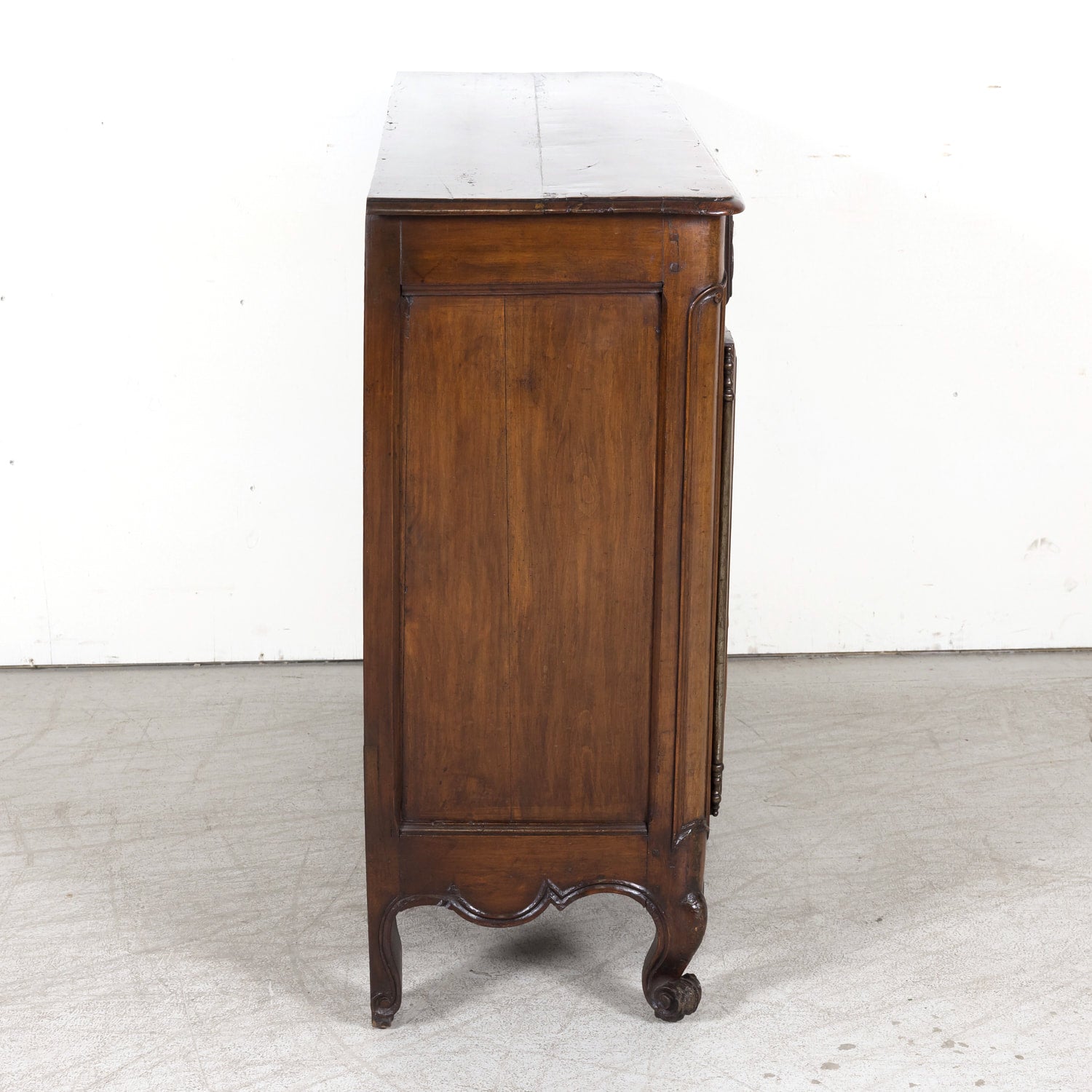 18th Century French Country Louis XV Period Walnut Bordelaise Buffet