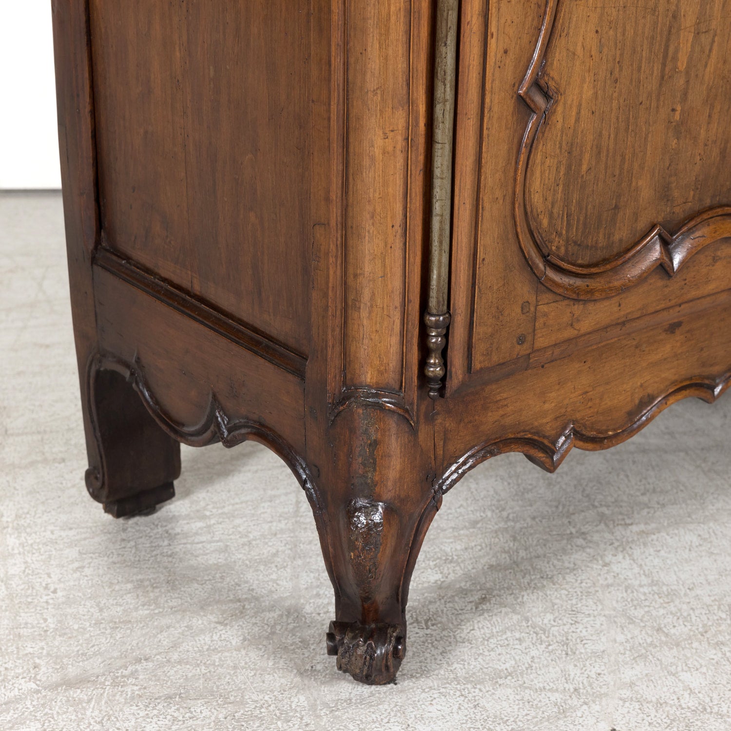 18th Century French Country Louis XV Period Walnut Bordelaise Buffet