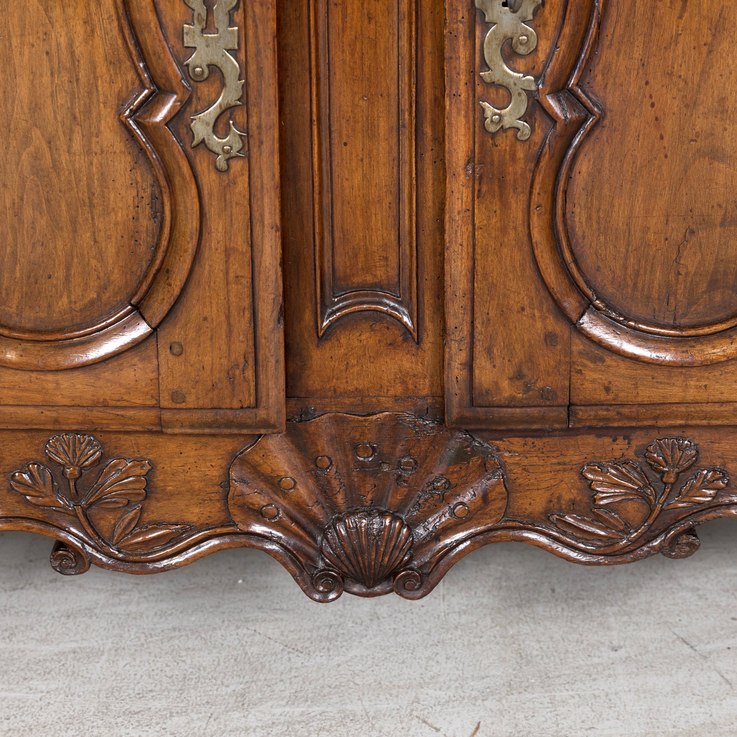18th Century French Country Louis XV Period Walnut Bordelaise Buffet