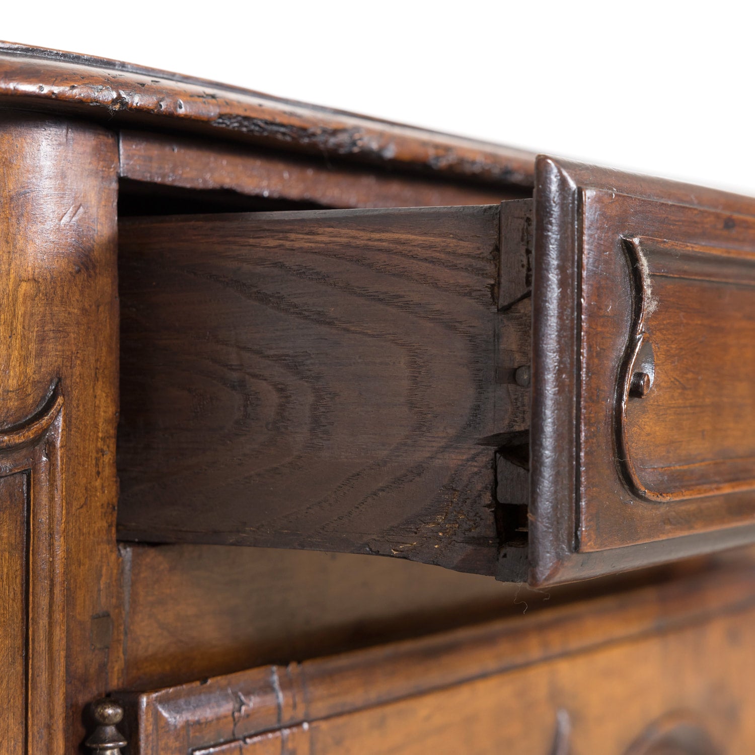 18th Century French Country Louis XV Period Walnut Bordelaise Buffet