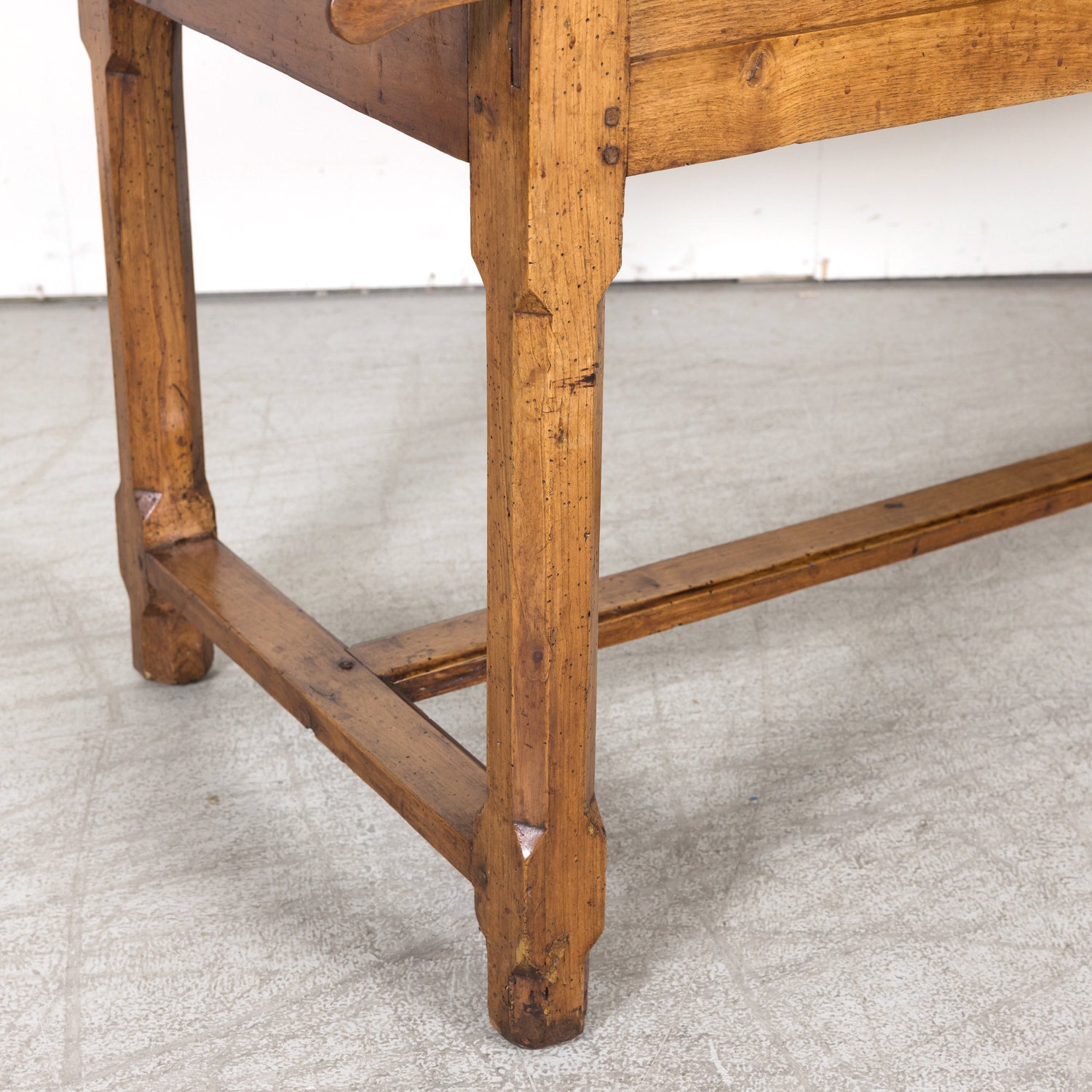 Late 18th Century Country French Chestnut Pantry or Work Table