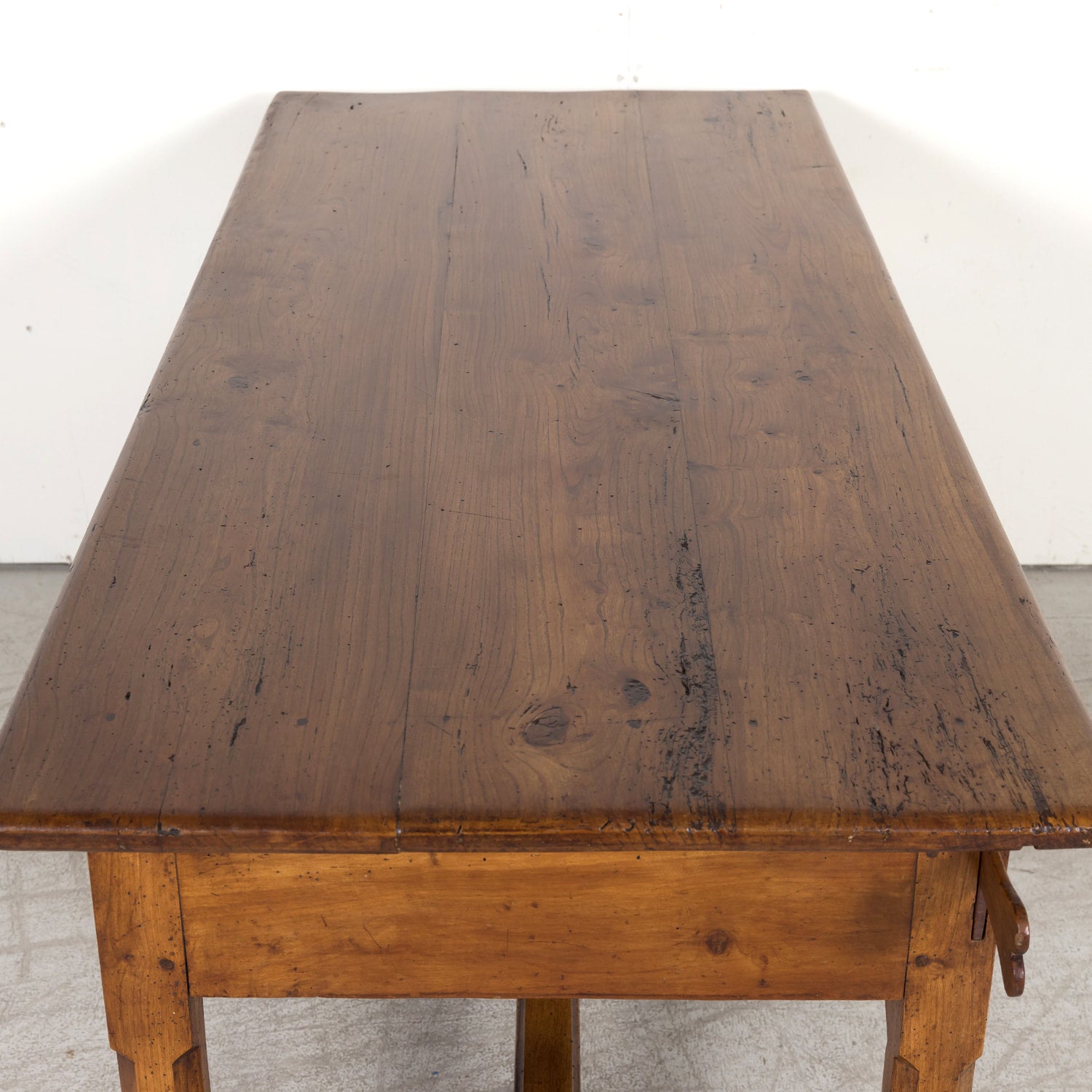 Late 18th Century Country French Chestnut Pantry or Work Table