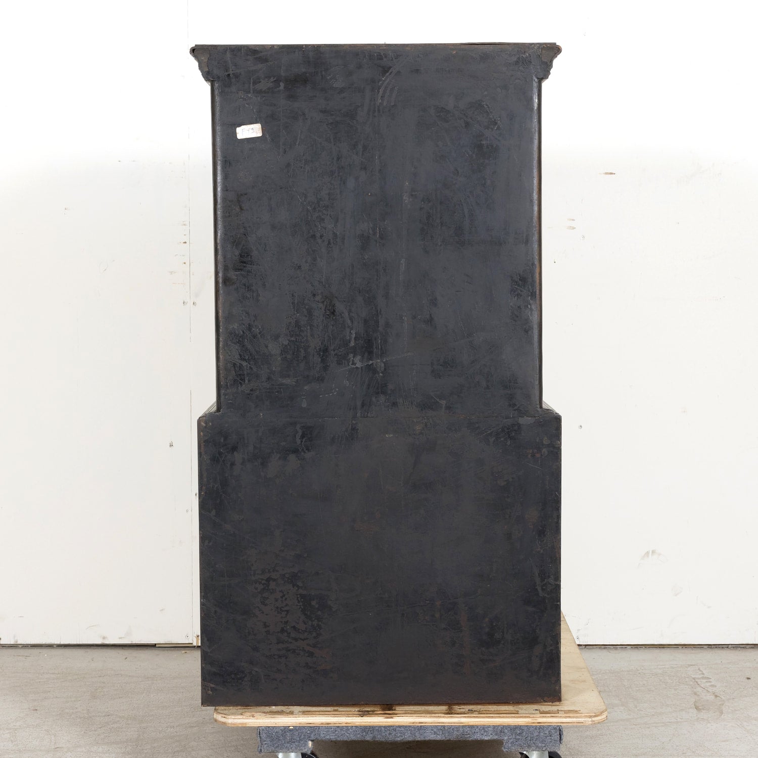 19th Century French Steel, Iron and Wood Safe with All Keys and Working Combination by Maison Vallet