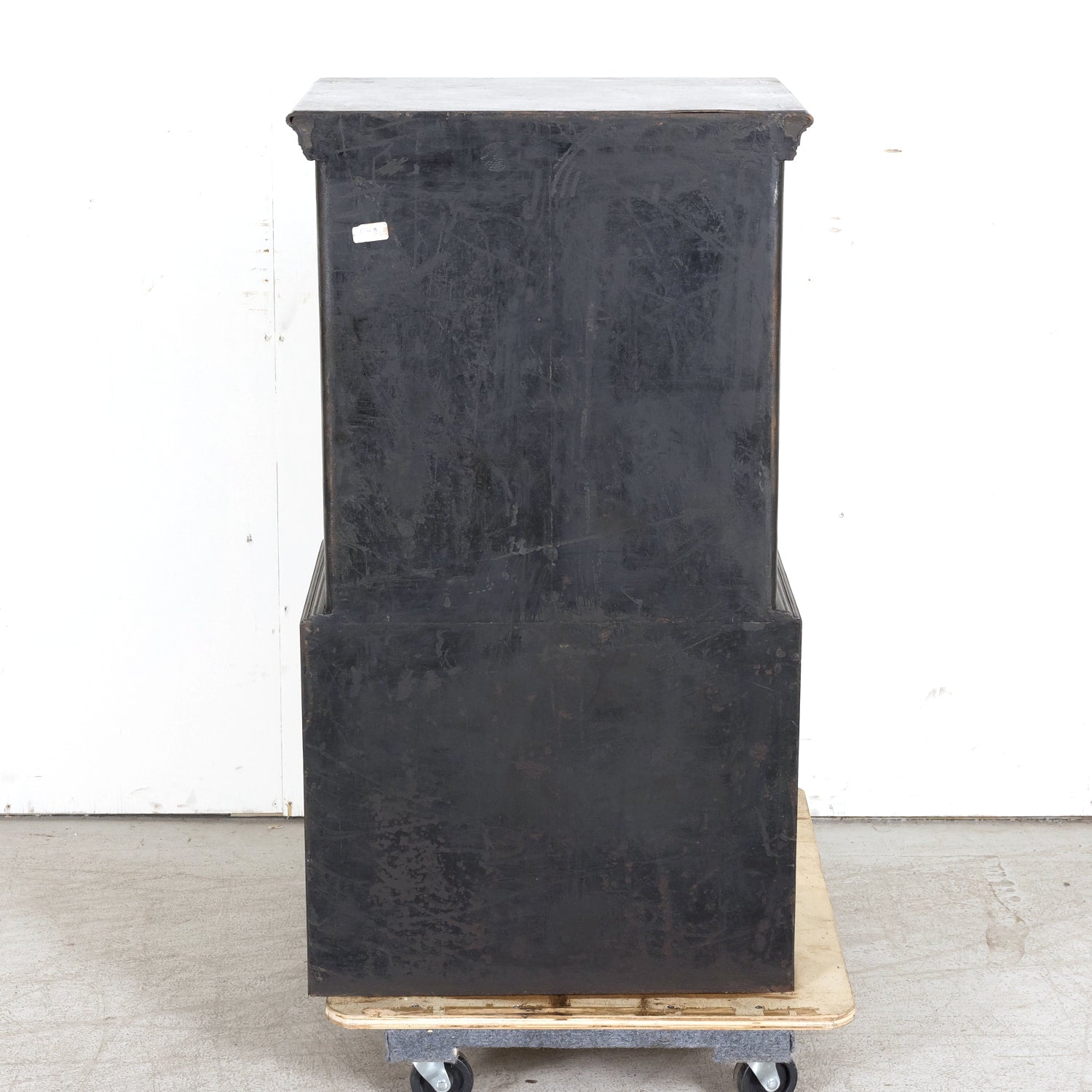 19th Century French Steel, Iron and Wood Safe with All Keys and Working Combination by Maison Vallet