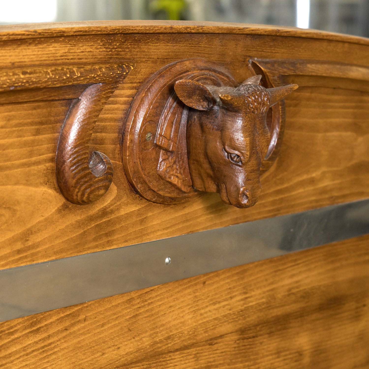 Large Early 20th Century French Double Billot de Boucher or Butcher Block