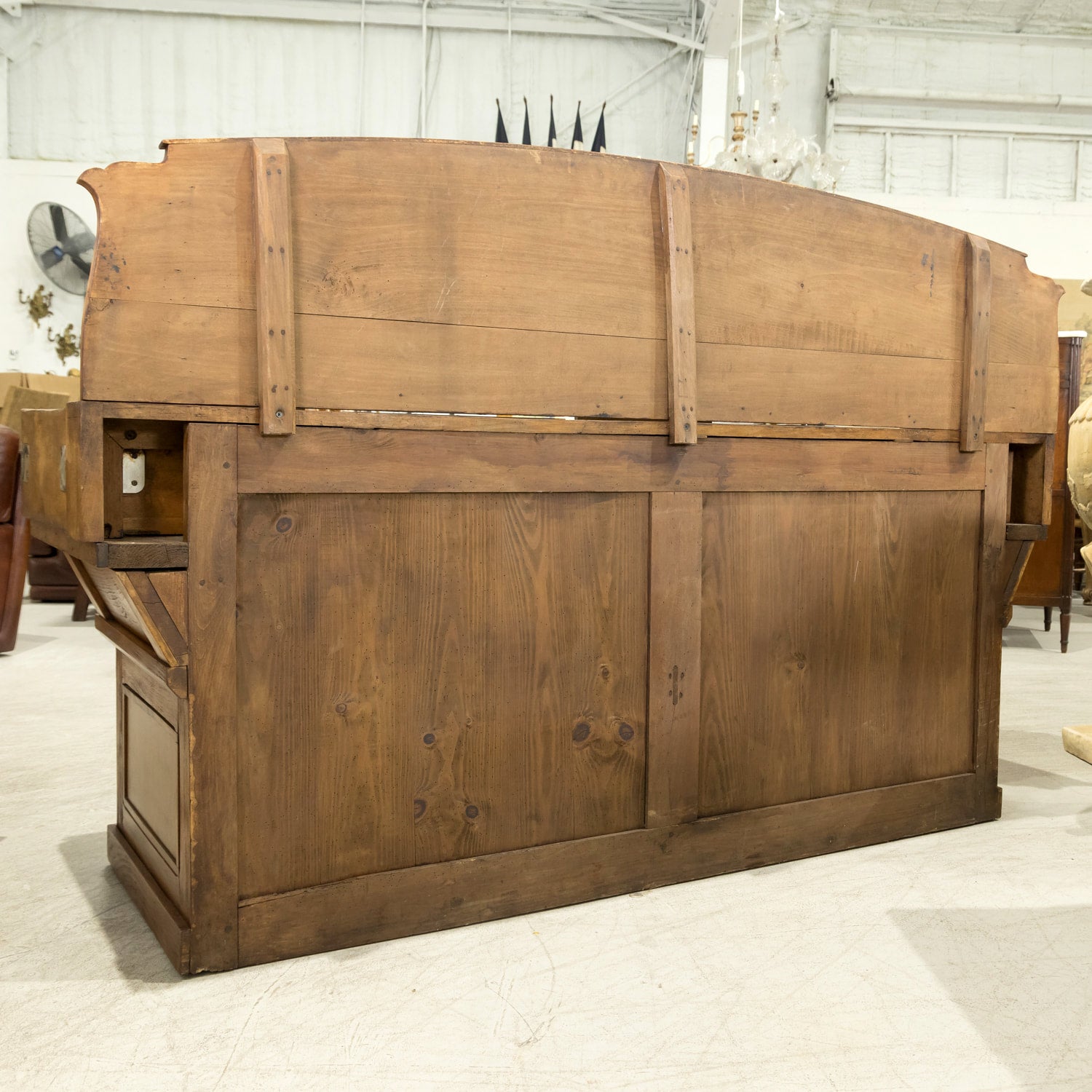 Large Early 20th Century French Double Billot de Boucher or Butcher Block