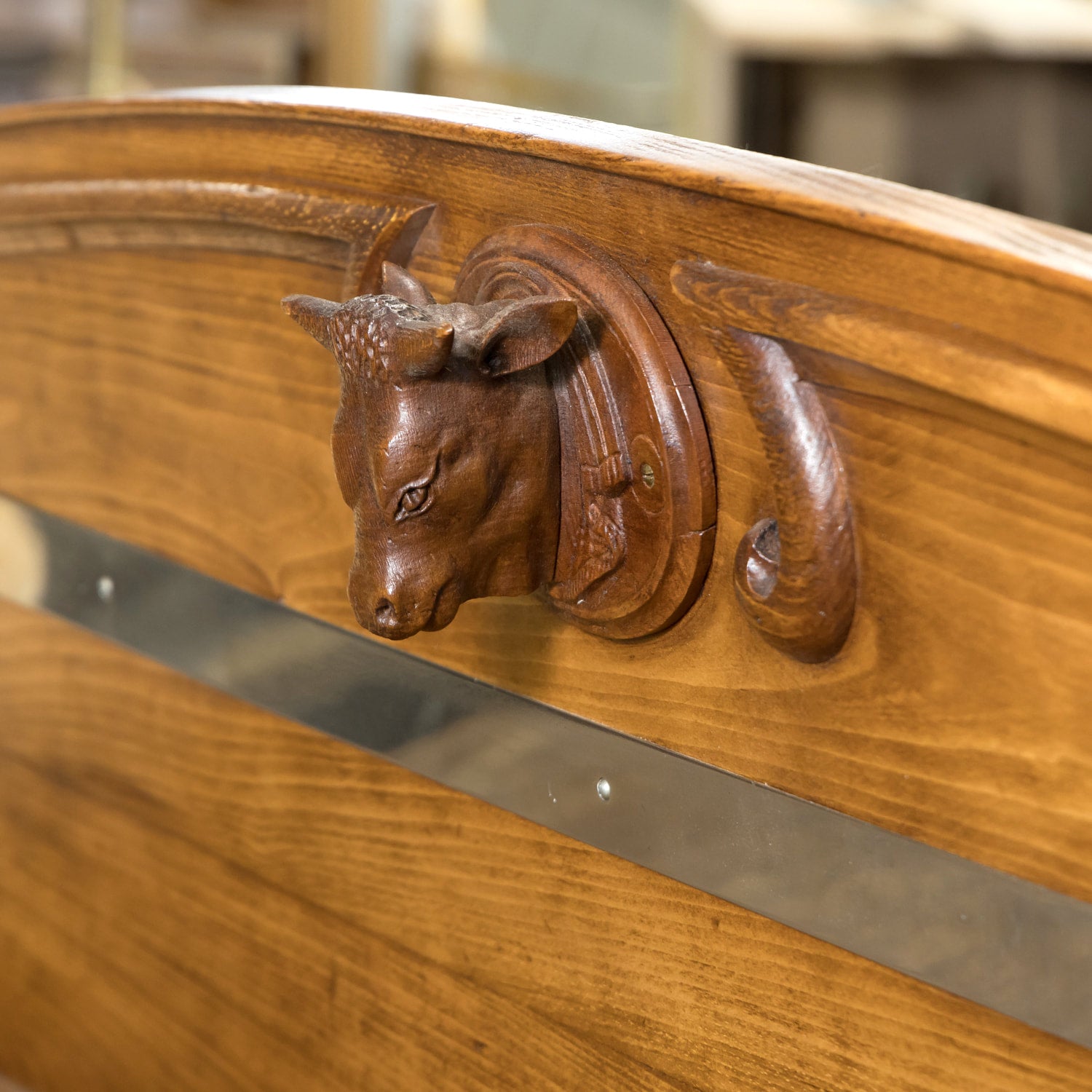Large Early 20th Century French Double Billot de Boucher or Butcher Block