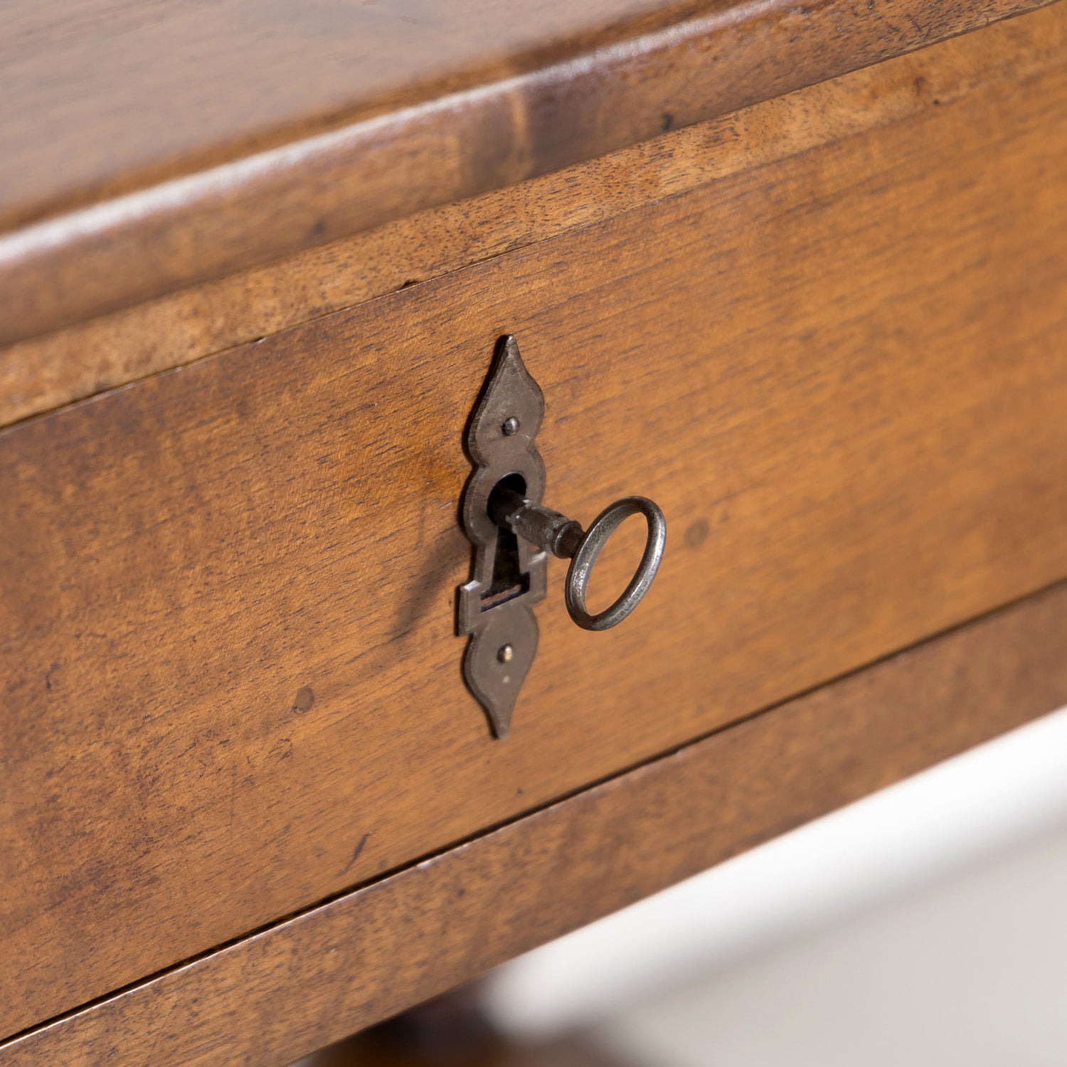 Mid-19th Century French Louis Philippe Period Walnut Draper's Table with Drawers
