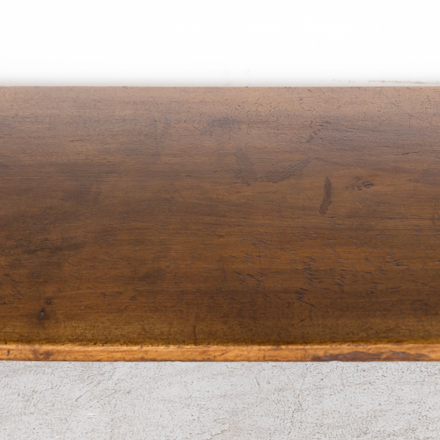 Mid-19th Century French Louis Philippe Period Walnut Draper's Table with Drawers