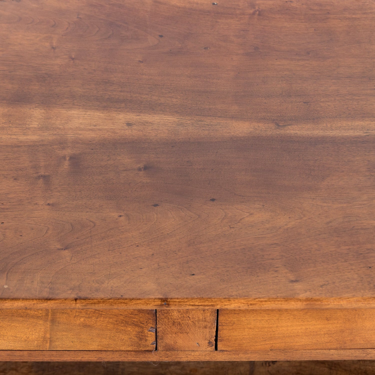 Mid-19th Century French Louis Philippe Period Walnut Draper's Table with Drawers