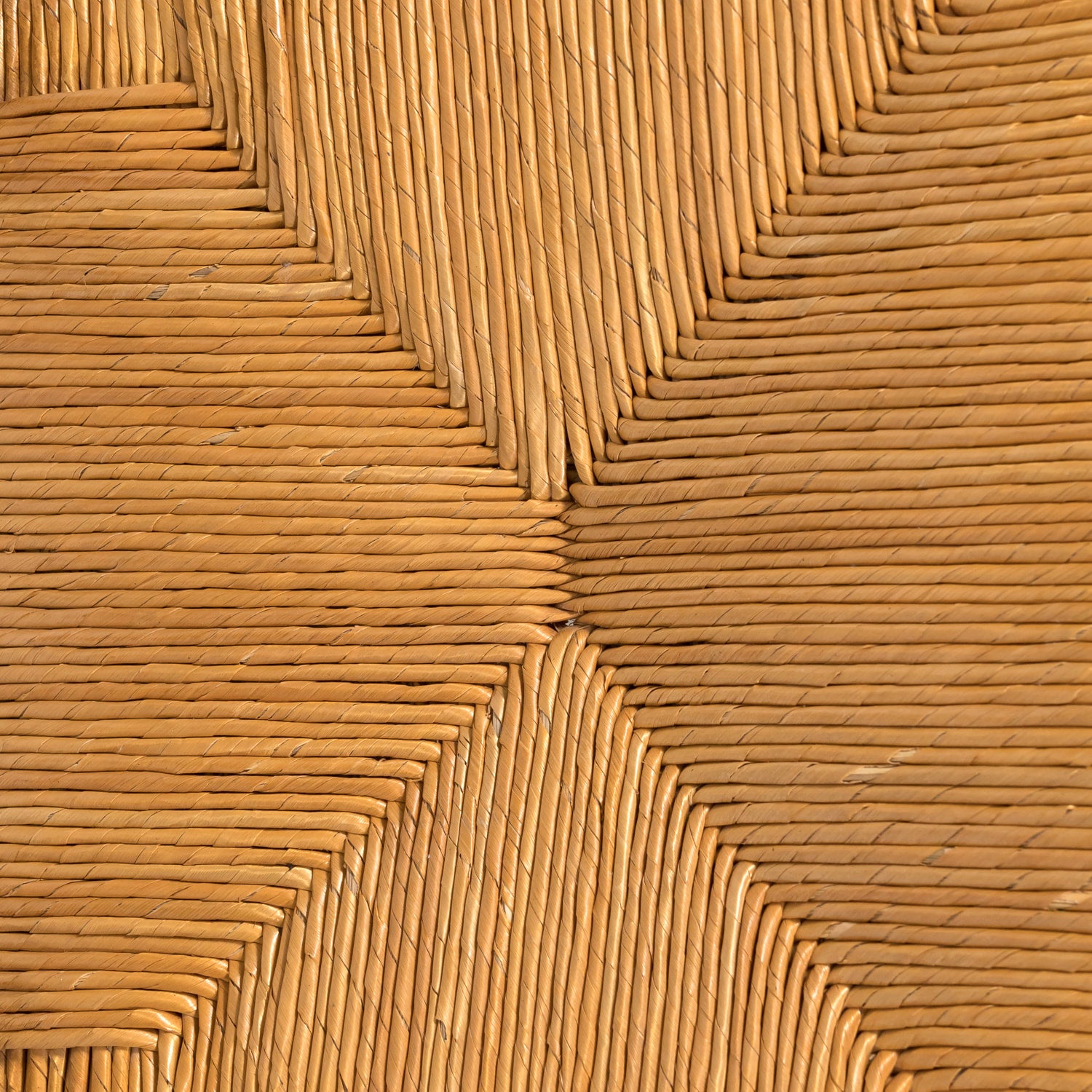 Set of Eight 19th Century Country French Louis XV Style Carved Walnut Dining Side Chairs with Rush Seats