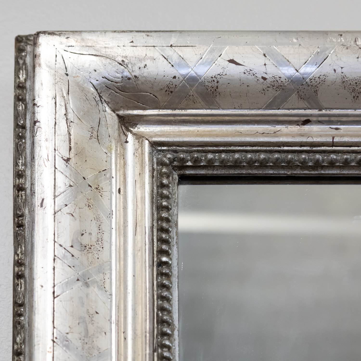 Silver Leaf Louis Philippe Mirror – Paloma and Co.